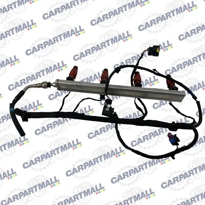 2011 2012 Hyundai Elantra 1.8L FWD Fuel Injection Rail & Injector Assembly OEM Foto 1 de 4