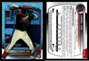 BCP-84 Jansel Luis Arizona Diamondbacks 2025 1st Bowman Mojo Refractor - Picture 1 of 1