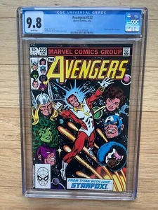 AVENGERS #232 CGC 9.8 1983 +1ST APPEARANCE OF EROS AS STARFOX+ JOINS AVENGERS - Picture 1 of 2