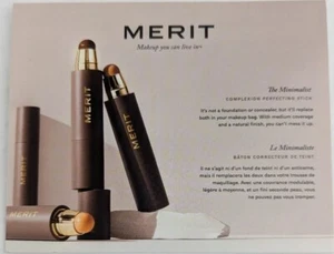 Merit The Minimalist Complexion Perfecting Stick Scheda Campione 4 Ombre - Foto 1 di 2
