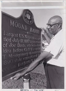 OLDEST ALL-NEGRO AFRICAN-AMERICAN 1887 U.S. TOWN * Civil Rights 1963 photo - Picture 1 of 2