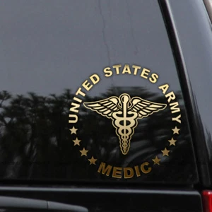 US Army Medic Vinyl Decal – Military Veteran Sticker - Picture 1 of 2