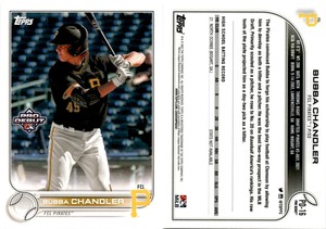 2022 Topps Pro Debut Baseball Card PD-16 BUBBA CHANDLER FCL PIRATES