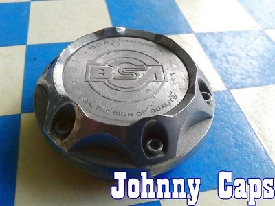 Ruedas BSA [45] Tapas centrales cromadas usadas # 1025 Tapa central de rueda personalizada (1)   Foto 1 de 4