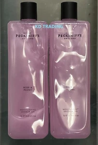 (2er Pack) PECKSNIFF'S ENGLAND ~ ROSE & PEONY Feuchtigkeitsspendendes DUSCHGEL 1000ml - Bild 1 von 3