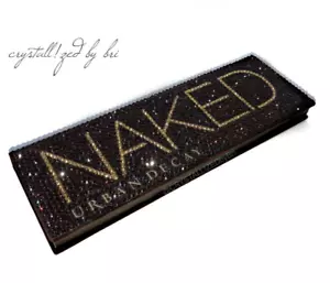 Bling ANY MAKEUP PALETTE Austrian Crystals Eyeshadow Naked Lime Crime Bedazzled - Picture 1 of 8
