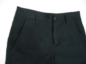 Boy size 14 - Under Armour Black Short - Slim Cut - Golf / Uniform - Picture 1 of 5