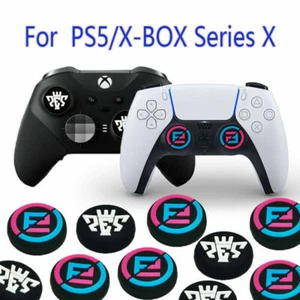 2Pcs Thumb Stick Grip Cap For Sony PS5 PS4 Xbox Series S/X Switch Pro Controller - Picture 1 of 19
