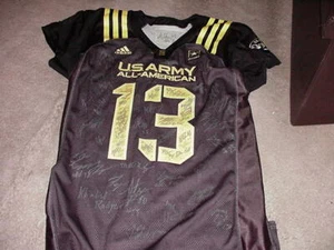JSA 2013 ARMY BOWL east GAME issue FOOTBALL jersey DERRICK HENRY+50 - Picture 1 of 12