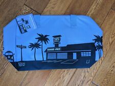 TRADER JOE'S EXTRA LARGE LAVENDER INSULATED COOLER SHOPPING BAG