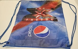 Bolsa de transporte Pepsi the X Factor azul con cordón - Imagen 1 de 8