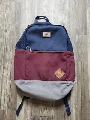 Mochila Vans Off The Wall Bloque de Color Multicolor Escuela Exterior Equipo Patín Foto 1 de 4