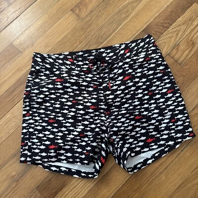 Sundek Men's Swim Trunk Shark Print Surf Beach Board Shorts Size 30 - Image 1 of 4