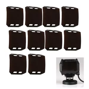 10pcs Smoke Black Work Light Bar Cover for 4 Inch 18W LED Off-road SUV ATV Boat - Picture 1 of 7