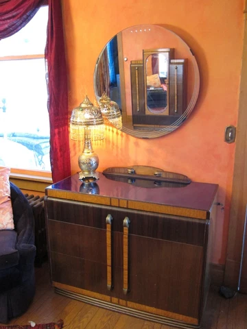 Art Deco Bedroom 4 Piece set by Jiranek Streamline Design c1930s GREAT CONDITION Cover