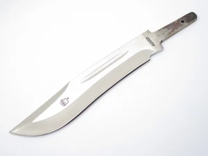 Vtg Tak Fukuta Grizzly Seki Japan Fixed Bowie 9.25 Knife Blade Blank - Picture 1 of 6