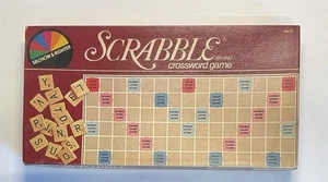  Vtg. Scrabble Board Game 1982 Selchow & Righter Co. Complete No. 17 Pre-owned  - Picture 1 of 12