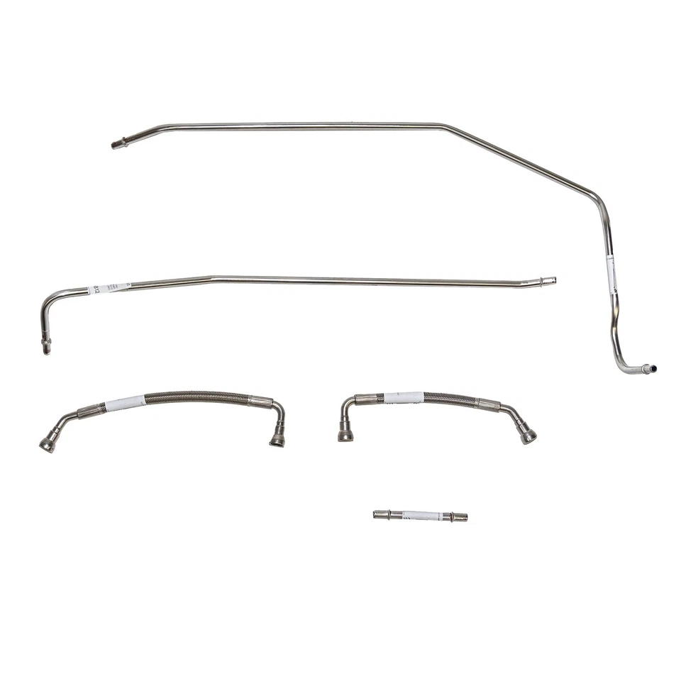 Transmission Cooler Lines Fits 00-07 Ford Taurus non-ABS Disc/Drum-DTC0001SS - Image 1 of 1