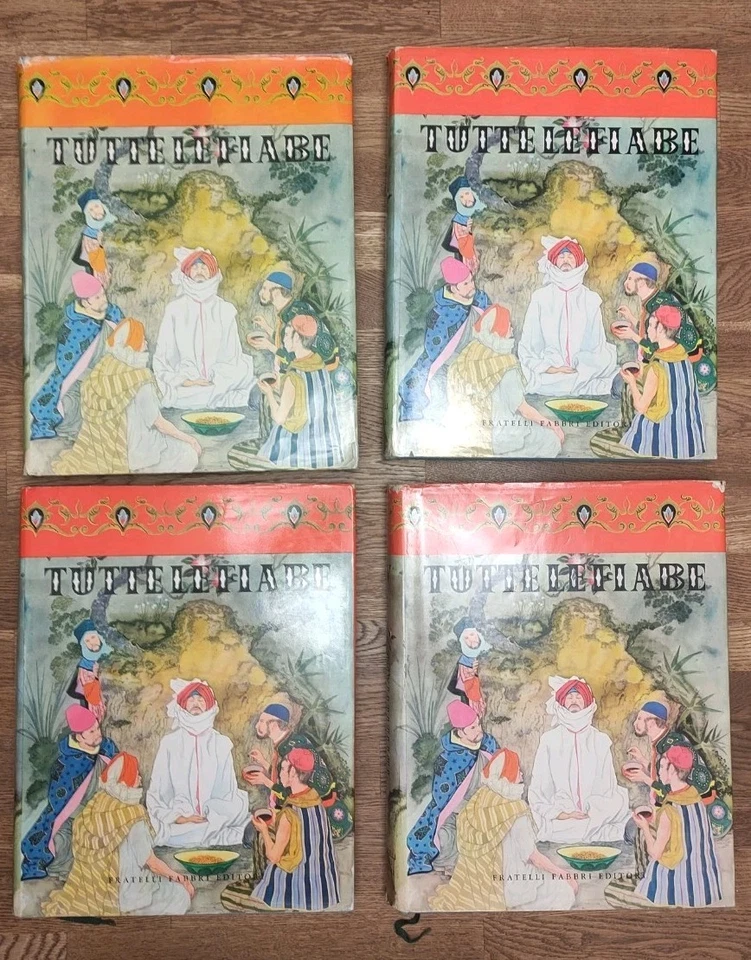Tutte Le Fiabe. Edizione Artistica VV 1-4.  + Fiabe Musicali. Fabbri Editori. 62 - Immagine 1 di 4