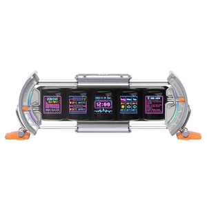 Times Gate Gaming Room Setup Digital Clock with Smart APP Control, Wifi Connect, - Picture 1 of 13