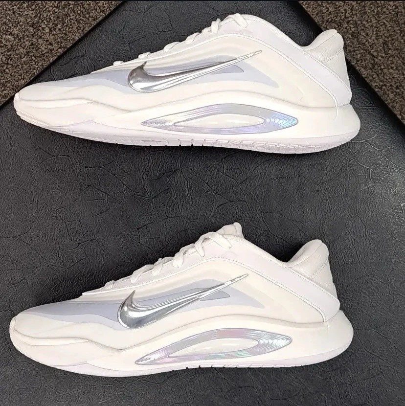 Nike A'ja Wilson A'One OG Pearl White Metallic Silver Size 6.5Y/8W - Изображение 1 из 1
