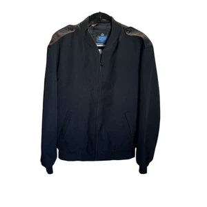 Neptune Garment Company Herren Bomberjacke schwarz 44 L gefüttert Wollmischung warm - Bild 1 von 7