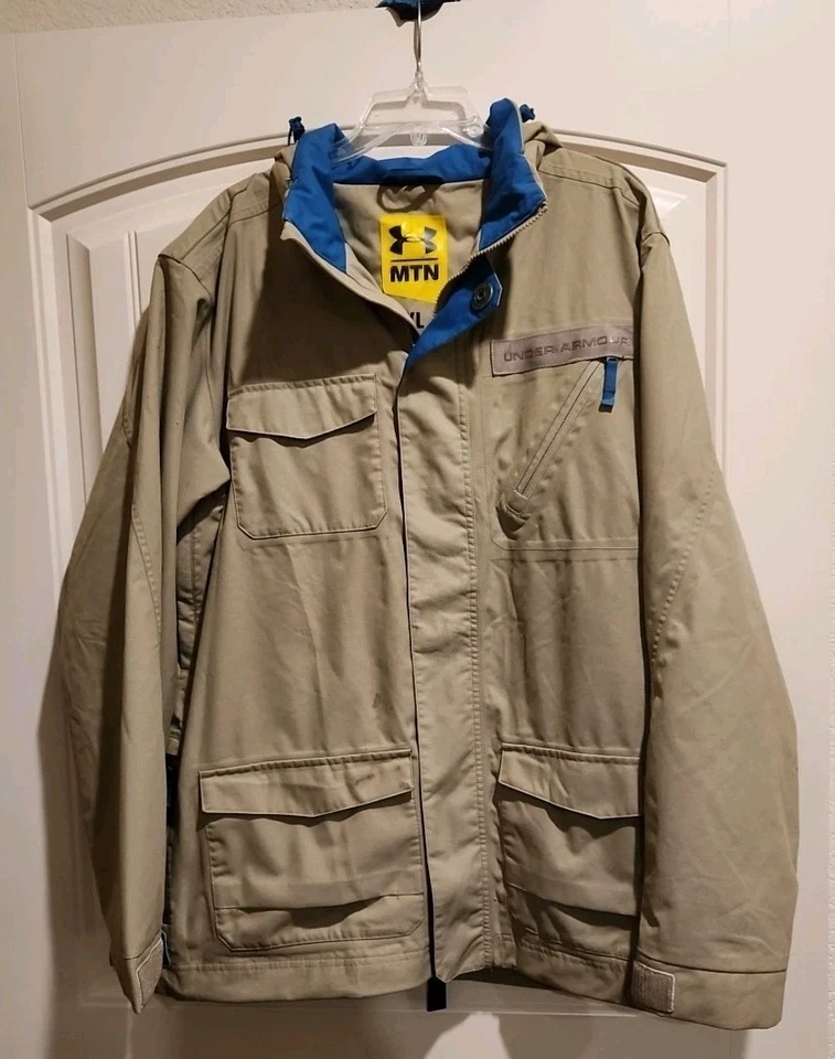 Chaqueta Chacal Under Armour Para Hombres XL Snowboard Esquí Impermeable Transpirable 10K M/G Foto 1 de 4