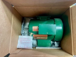 Dayton 6K719 3/4 HP Farm Duty High Torque Electric Motor 110/220 1725 RPM NIB - Picture 1 of 2