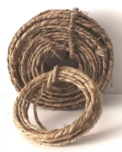 Rustic Craft / Florist Wire 3 - 5 mm Natural, Brown, Green 1 mt > 22 mt NEW !! - Picture 1 of 10