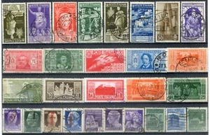 Regno - R.S.I. - Luogotenenza 1925/1944 - 93 pezzi usati (m2663) - Picture 1 of 3