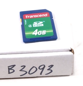 Transcend 4GB SDHC Karte Klasse 4 (B3093) - Bild 1 von 3