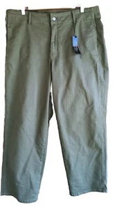 NEW Banana Republic Mens 33 Dress Pants Trousers Green Straight High Rise $90 - Picture 1 of 7