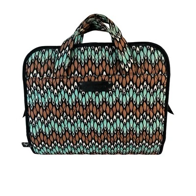 Vera Bradley Hanging Travel Organizer Sierra Stream Toiletries Cosmetic Zip Bag - Image 1 of 4