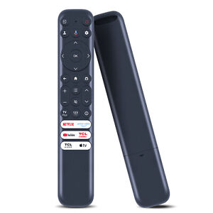 For TCL Smart TV Voice Remote RC813 FMB1 With Mic Built In Netflix Apple TV