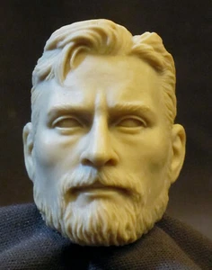 E# CMD-146 CUSTOM RESIN UNPAINTED HEAD SCULPT Action figures 1/6 Scale - Picture 1 of 2