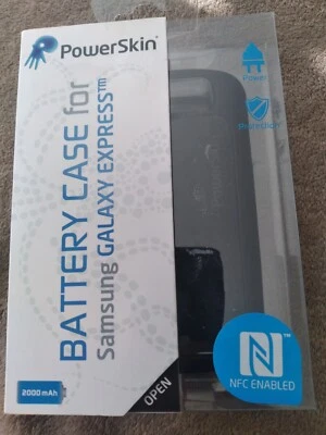 Чехол-аккумулятор Powerskin для Samsung Galaxy Express. Черный - Изображение 1 из 3