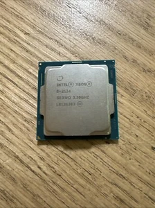 Intel Xeon E-2124 SR3WQ 3.30GHz Quad Core 8MB CPU Processor - Picture 1 of 4