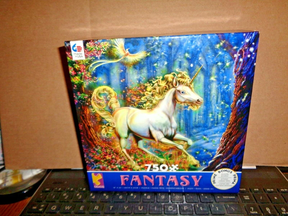 Ceaco Jigsaw Puzzle Unicorn - Fantasy series 750 pieces #2937-1