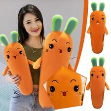 2024 New Cartoon Carrot Stuffed Plush Toy Cushion Doll Vegetable Pillow I1B7