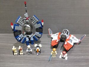 Lego Star Wars - Droid Tri-Fighter 75044, Intercepter d'Obi-Wan's 75135 (Lot 2)