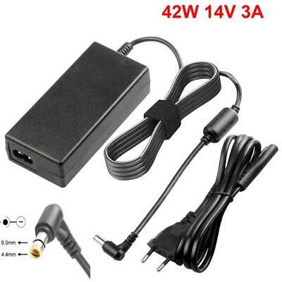 14V 3A 42W Netzteil AC Adapter Ladegerät für Samsung LCD Monitor 6,0 x 4,4 mm EU - Bild 1 von 4