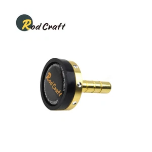 Bilanciere pesi in ottone e tappo terminale testa per impugnatura OD 27mm (E27-C) - costruzione asta - Foto 1 di 5