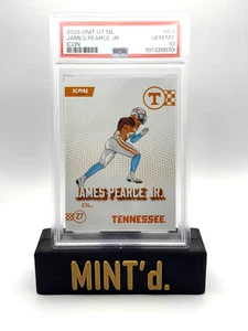 2024 ONIT Icon Series #IC1 Parallel James Pearce Jr UT NIL PSA 10 GEM MT - Picture 1 of 2