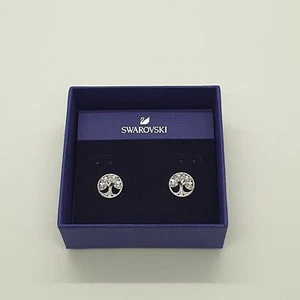 Swarovski Symbolic Tree of Life Ohrstecker Lebensbaum Weiß, Rhodiniert 5540301 - Bild 1 von 7