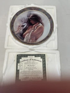 Bradford Exchange "Morning Star" 8,25 Zoll Sammelteller von Lee Bogle. - Bild 1 von 1