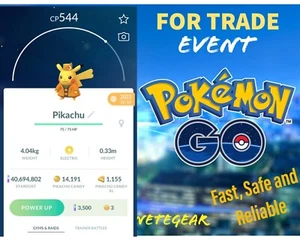 🔥 Pokémon Go HALLOWEEN PIKACHU✔️ Trade ✔️Non Shiny 🔥 - Picture 1 of 2