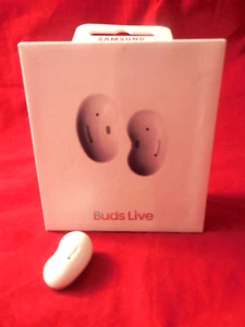 Samsung Galaxy Buds Live SM-R180 Écouteur gauche de remplacement UNIQUEMENT, Blanc - Photo 1 sur 3