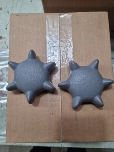Ford Falcon Ef El Front Bottom Seat Adjusters X2 Grey New Nos Genuine Xr6 Xr8 W1 - Picture 1 of 3