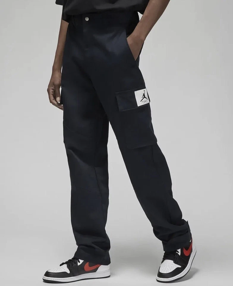 Nike Air Jordan Essentials Utility Cargo Pants Black Men’s Medium DQ7342-010