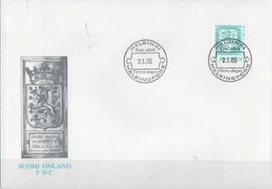 A5 Finland 1985, FDC - 2.1.85, Arma Magni Finlandia. - Picture 1 of 1